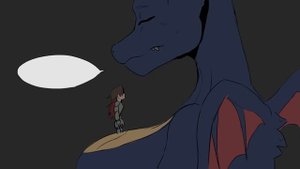thicc dragon girl PART 2 (animation)