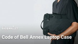 Обзор чехла для ноутбука Code of Bell Annex Laptop Case