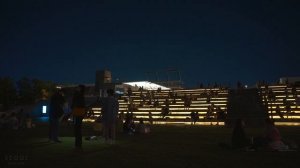 Звуки городской атмосферы Сеула - Городские звуки для сна - Остров Нодеул и поезд.