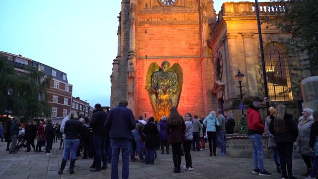 Anniversary of the Knife Angel’s visit to Derby смотреть онлайн