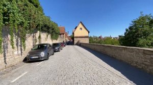 Rothenburg ob der Tauber, Germany walking tour 4K