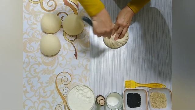 Узбекские #лепешки. Лучший рецепт узбекских лепешек в духовке. Готовьте сразу в 2 раза больше!