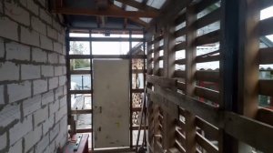 Веранда из поддонов часть 1. (временная конструкция)