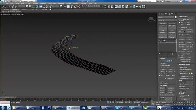 Простое моделирование ландшафта / прокладка дорожки по нему смотреть онлайн