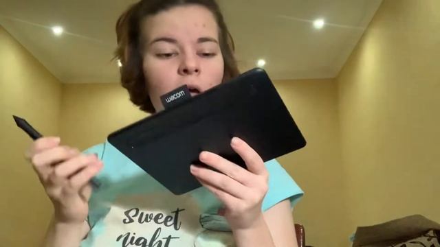 Купила графический планшет Wacom