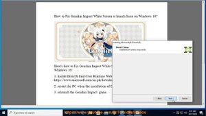 Fix Genshin Impact White Screen at launch Issue on Windows 10 (3/25/2023 Updated)