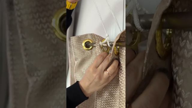 How to hang curtains
