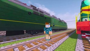 ЧТО ДЕЛАТЬ ЕСЛИ ПОЕЗД НЕ МОЖЕТ ЕХАТЬ В МАЙНКРАФТ С МОДОМ RTM?