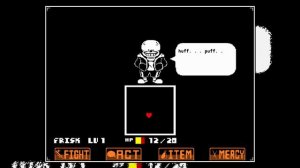 Pacifist Sans Survival Game (New Year's Celebration) by sensese |Undertale fan game