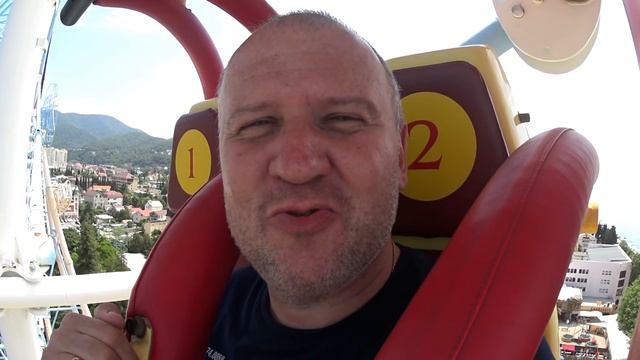 На море на поезде / Лазаревское 2018 / Колесо обозрения / Парк отдыха смотреть онлайн