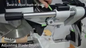 Как работает торцовочная пила Festool KS 120 Kapex