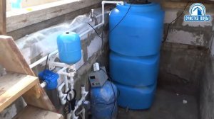 Фильтр для воды с промывной титановой мембраной и эжектором