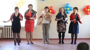 Выпускной в Лоухской средней школе (4 класс). Поздравление от родителей. (2015г.)