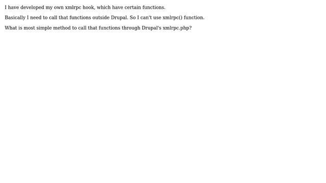 Drupal: XML-RPC Custom Hooks Request (2 Solutions!!) смотреть онлайн