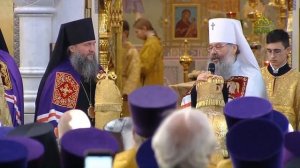 Слово митрополита Казанского и Татарстанского Кирилла на Божественной литургии в Храме на Крови