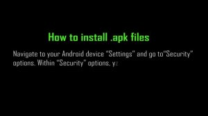 How to install .apk files on your Android device - Android Void