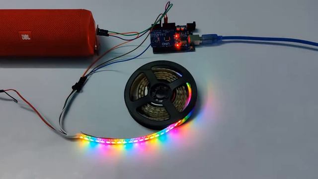 How to make a sound reactive RGB LED strip with Arduino смотреть онлайн
