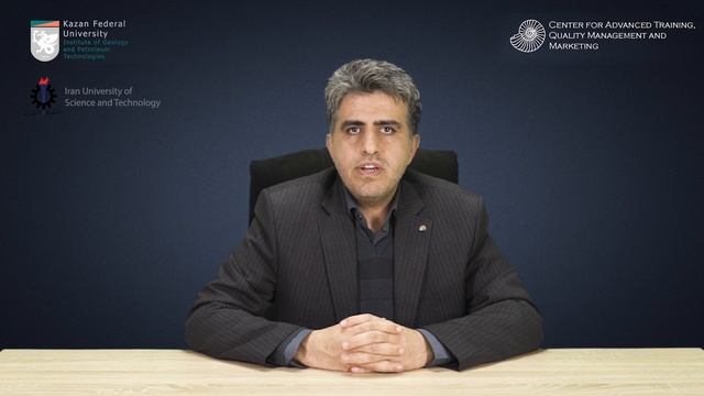 Welcome speech of professor from Iran University