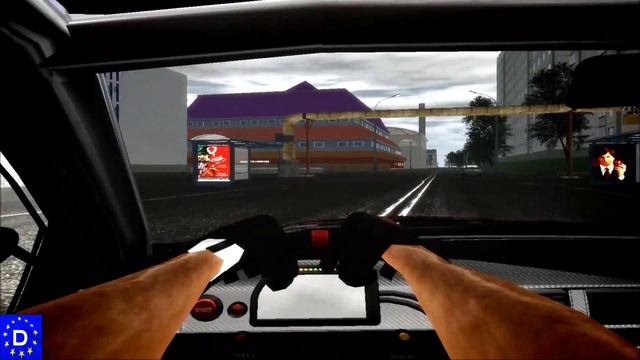 GTA 4 First Person Driver Mercedes 190E Evo 2 DTM at Russia