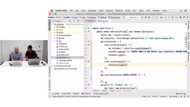 TODOOSE · Part 16 · Update Javalin