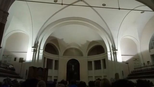 На органном концерте  в Петрикирхе Санкт-Петербург часть1