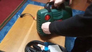 Распаковка - Мойка высокого давления Bosch EasyAquatak 120