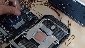 Как поменять термопасту на видеокарте RTX 3060