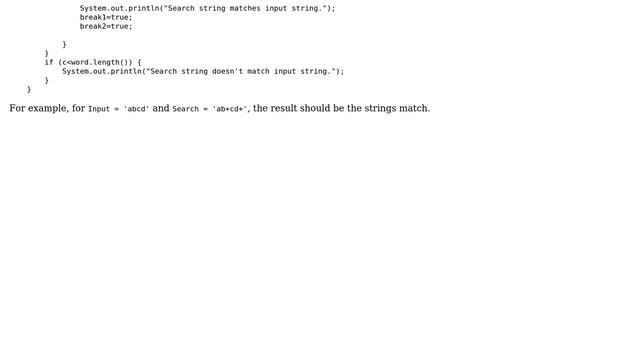 Code Review: Combinational string search using Java