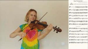 Песня Моаны на скрипке, как играть? (разор песни по ссылке в описании)