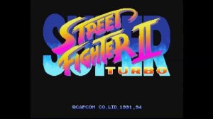 Super Street Fighter II Turbo (3DO) - Here Comes A New Challenger