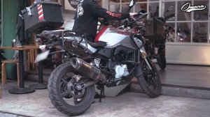 BMW G310GS Akrapovic Full System Exhaust | Feat. Gus Ali