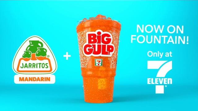 Jarritos Mandarin comes to 7-eleven and Big Gulp. смотреть онлайн