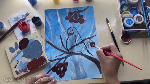ГУАШЬПЕН СУРЕТ САЛУ КАК НАРИСОВАТЬ С ГУАШЬЮ