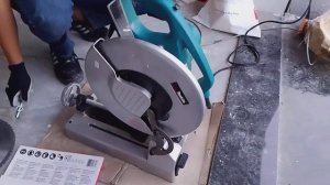 Makita LC1230 Metal Cuting Saw /  replace accessory & testing