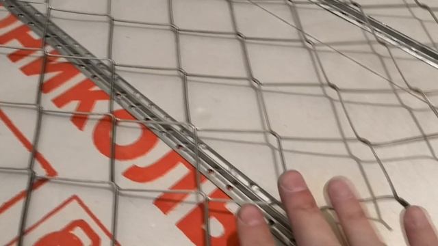 СТЯЖКА пола без трещин и усадки на пенополистироле с армированием.