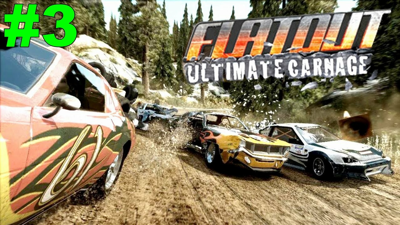 ?FlatOut: Ultimate Carnage(Режим Carnage). #3