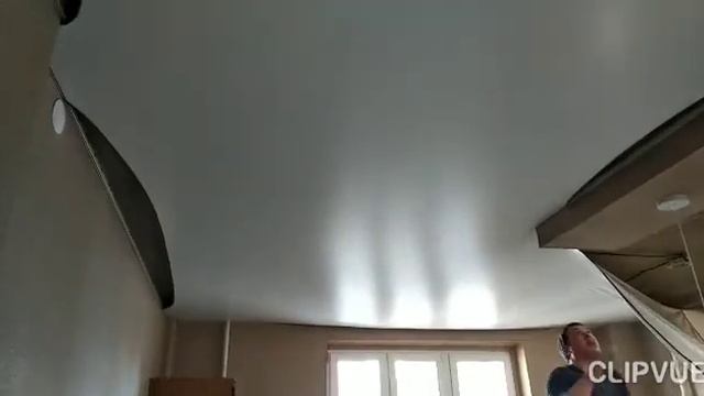 РЕМОНТ С НУЛЯ.. НАТЯЖНОЙ ПОТОЛОК...