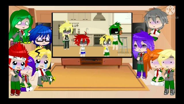 class 1-a and 1-b react to bad mood deku pt.2//MHA// смотреть онлайн