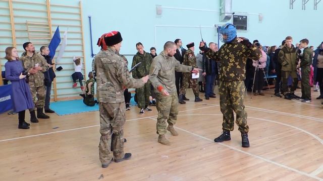 2019г. Первый турнир. Казачий кинжальный бой. хутор Покровский смотреть онлайн