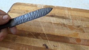 Простейший нож из торсиона от "Запорожца". Грибной нож "Кельтский".