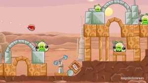 Angry Birds Star Wars  Luke & Leia   first gameplay!