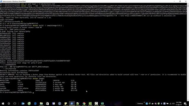 How to integrate Docker with AWS ECR | Build image, tag it, push it to ECR or pull it from ECR смотреть онлайн