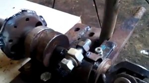 Винтовой дровокол от трактора