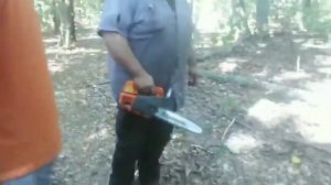 Husqvarna t525 in the wood !!!