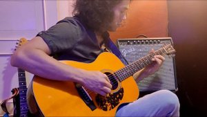 Wasted Years Acoustic Version - Cort L300vf