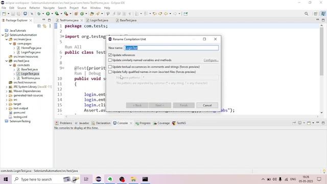 #6 | Test Case Execution using Maven from CMD | Selenium Java Automation Framework | Malayalam |