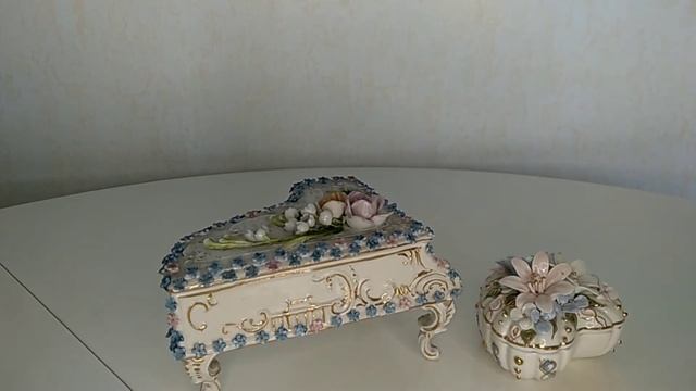Фарфоровые шкатулки: развитие коллекции
