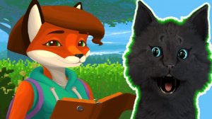 FOXTAIL #1 ЛИСА С ГОВОРЯЩИМ СУПЕР КОТОМ ИЩУТ ЧАЙ В ЛЕСУ ( ИГРА для ДЕТЕЙ )