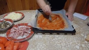 Пицца для диабетика 2 тип. Вкусная пицца на отрубном тесте.