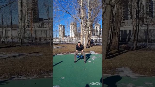 Разогрев жимом гирь по длинному циклу !!! 🤪🤪🤪